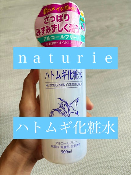 ハトムギ化粧水(ナチュリエ スキンコンディショナー R )/ナチュリエ/化粧水を使ったクチコミ(1枚目)