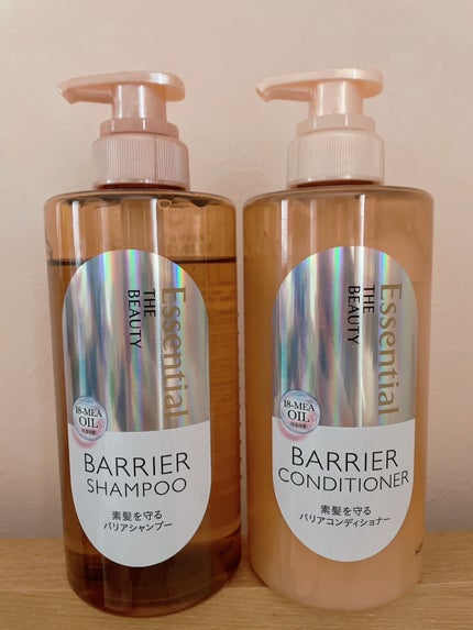 ザビューティ 髪のキメ美容素髪を守る バリアシャンプー/コンディショナー/エッセンシャル/シャンプー・コンディショナーを使ったクチコミ(1枚目)