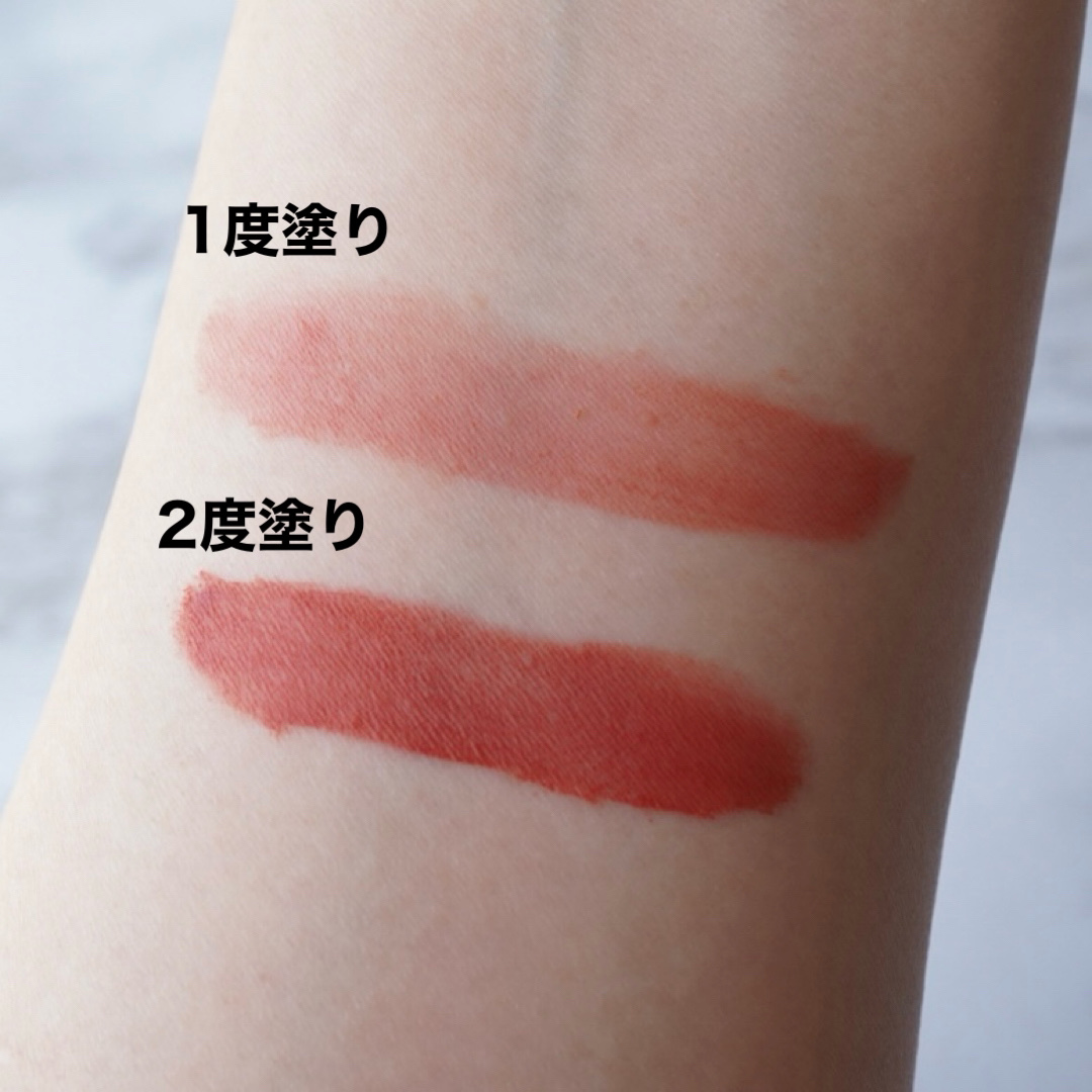 リップモンスター スフレマット/KATE/口紅を使ったクチコミ（2枚目）