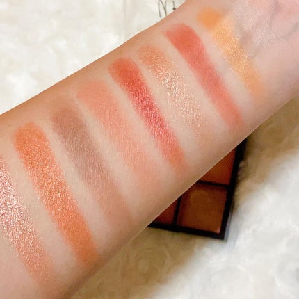 UR GLAM BLOOMING EYE COLOR PALETTE/U R GLAM/アイシャドウパレットを使ったクチコミ(4枚目)