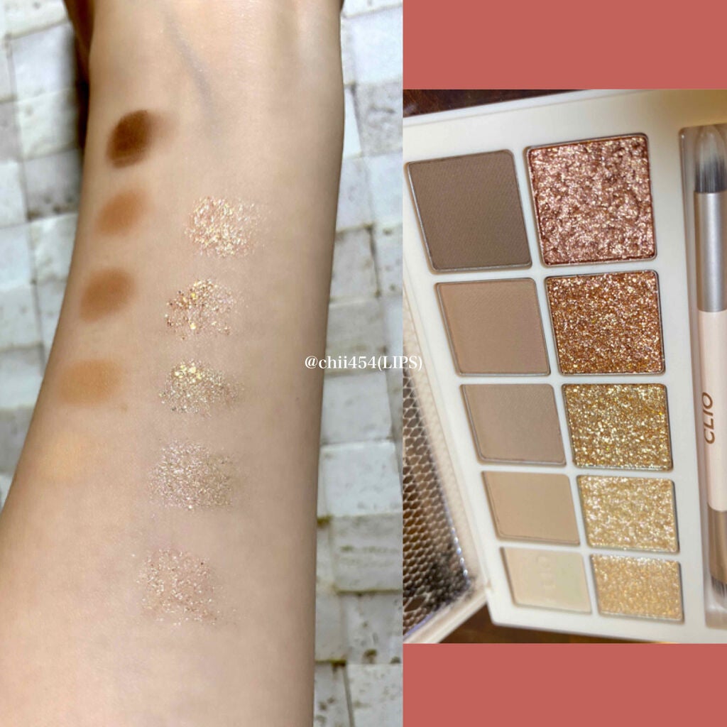 プロ アイ パレット/CLIO/アイシャドウパレットを使ったクチコミ(4枚目)