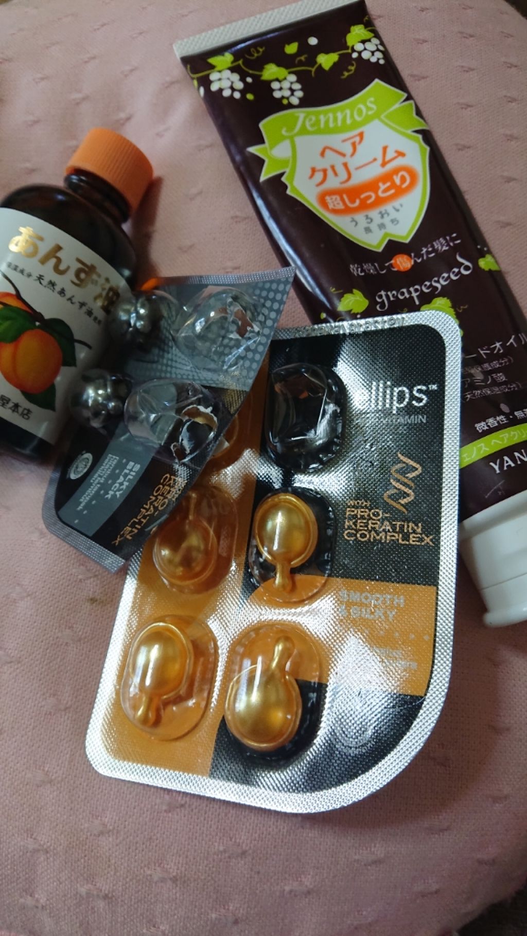 柳屋　あんず油/柳屋あんず油/ヘアオイルを使ったクチコミ（3枚目）