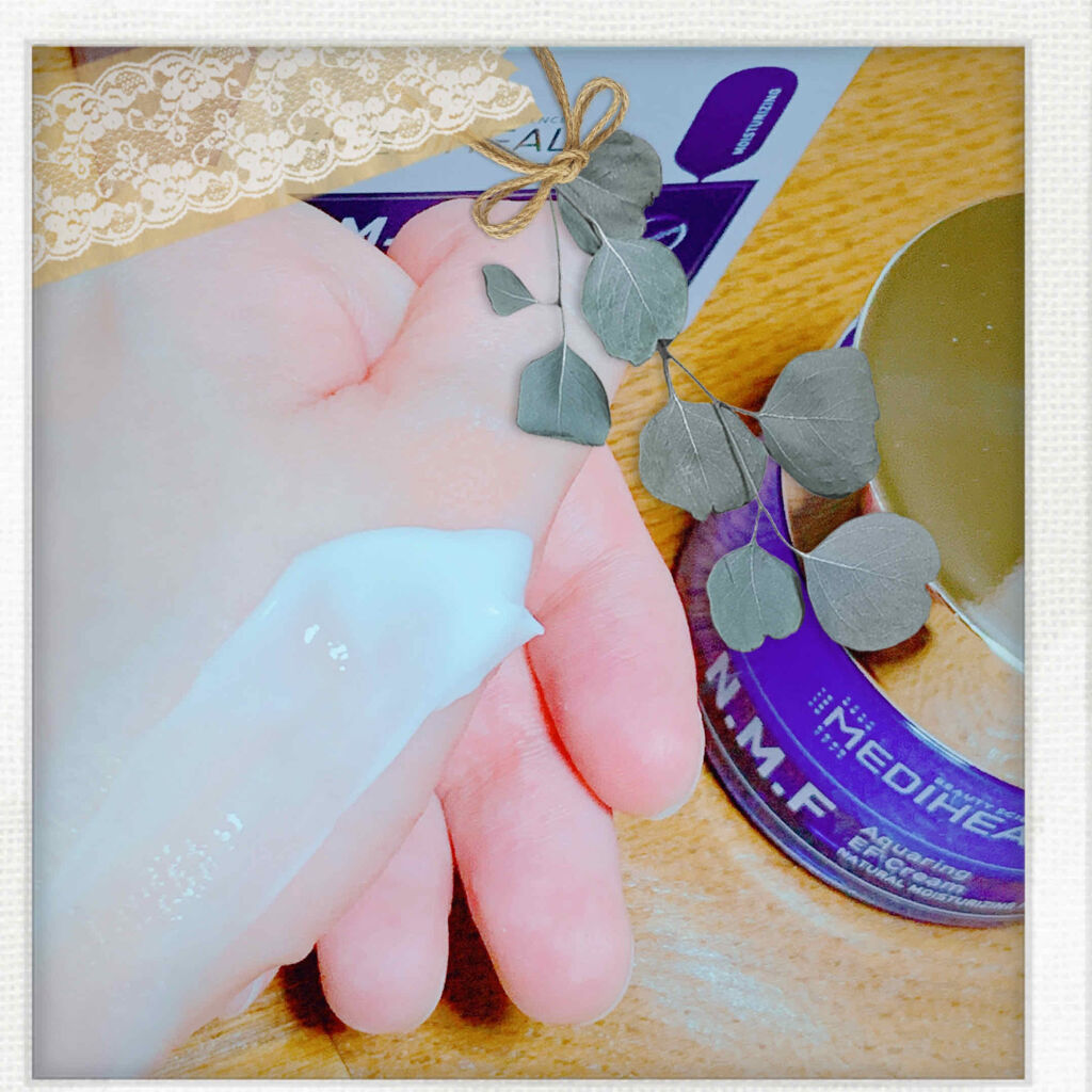 N.M.F アクアリング エフェクト クリーム/MEDIHEAL/フェイスクリームを使ったクチコミ（3枚目）