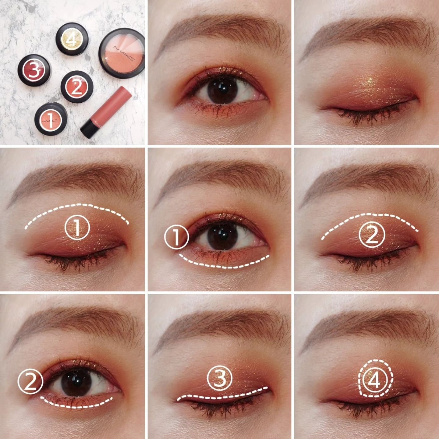 ダズルシャドウ/M・A・C/単色アイシャドウを使ったクチコミ(4枚目)