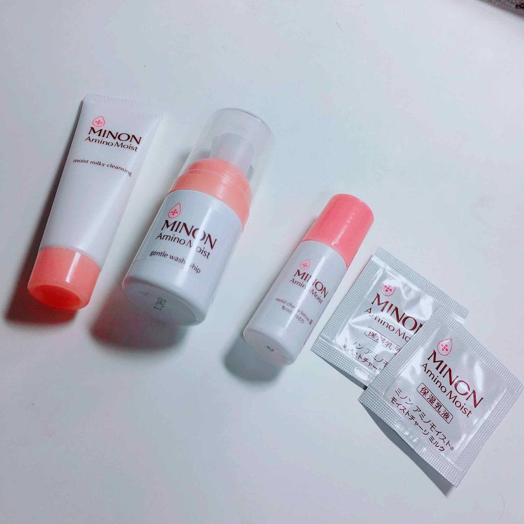 アミノモイスト トライアルセット/ミノン/トライアルキットを使ったクチコミ（2枚目）