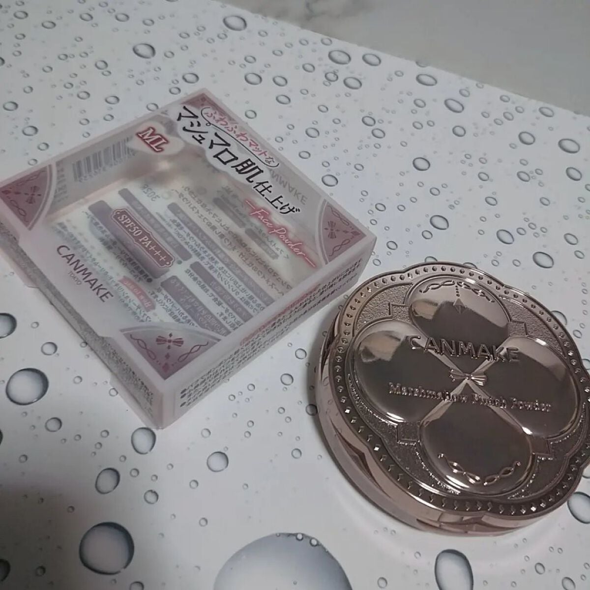 マシュマロフィニッシュパウダー/キャンメイク/プレストパウダーを使ったクチコミ(1枚目)