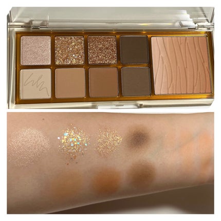 ミックスブラーリングアイパレット/wakemake/マルチパレットを使ったクチコミ(2枚目)