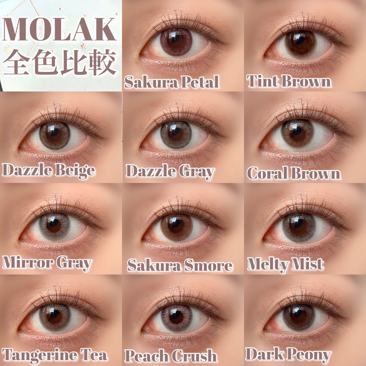 MOLAK 1day/MOLAK/ワンデー(1DAY)カラコンを使ったクチコミ(1枚目)