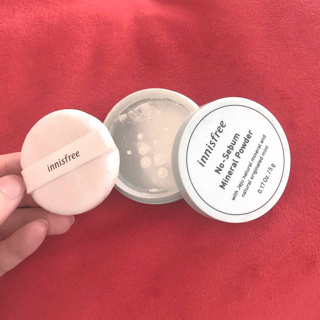 ノーセバム ミネラルパウダー/innisfree/ルースパウダーを使ったクチコミ（2枚目）