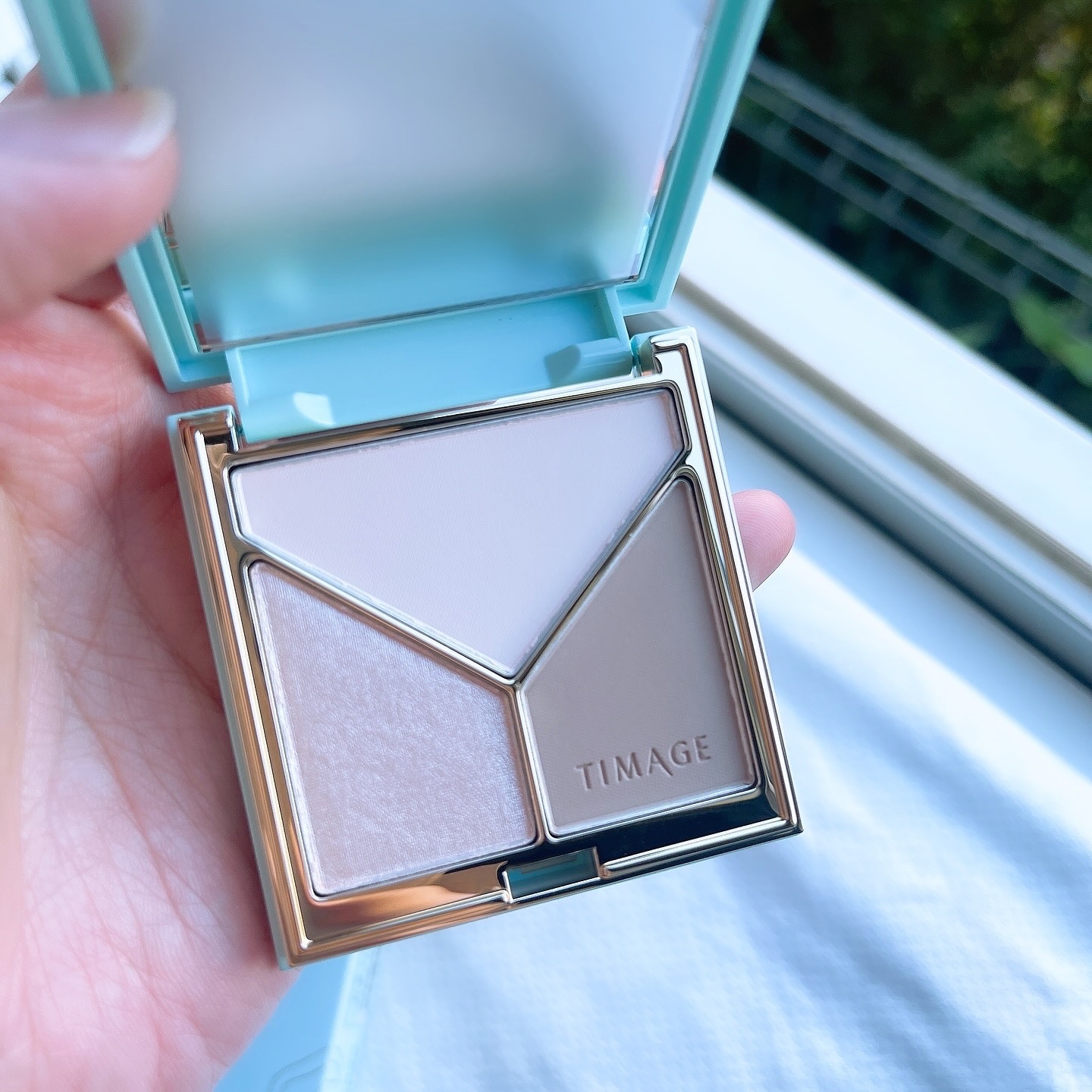 ハイライトシェーディングパレット/TIMAGE/パウダーハイライトを使ったクチコミ（2枚目）