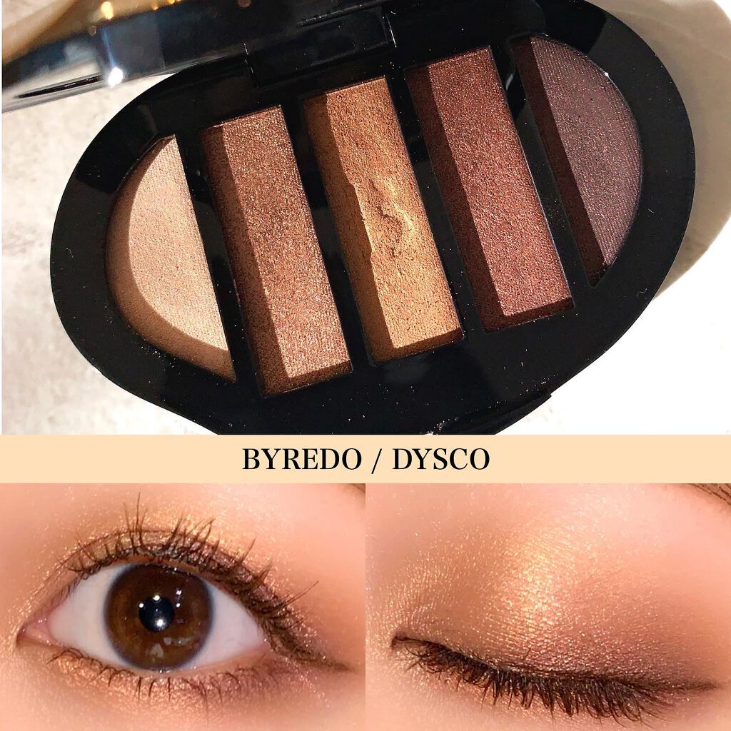 2回使用！　バイレード　アイシャドウ5カラー︎ディスコ BYREDOEyeshadow 5 Colours - Dysco | LiFE Scrapbook