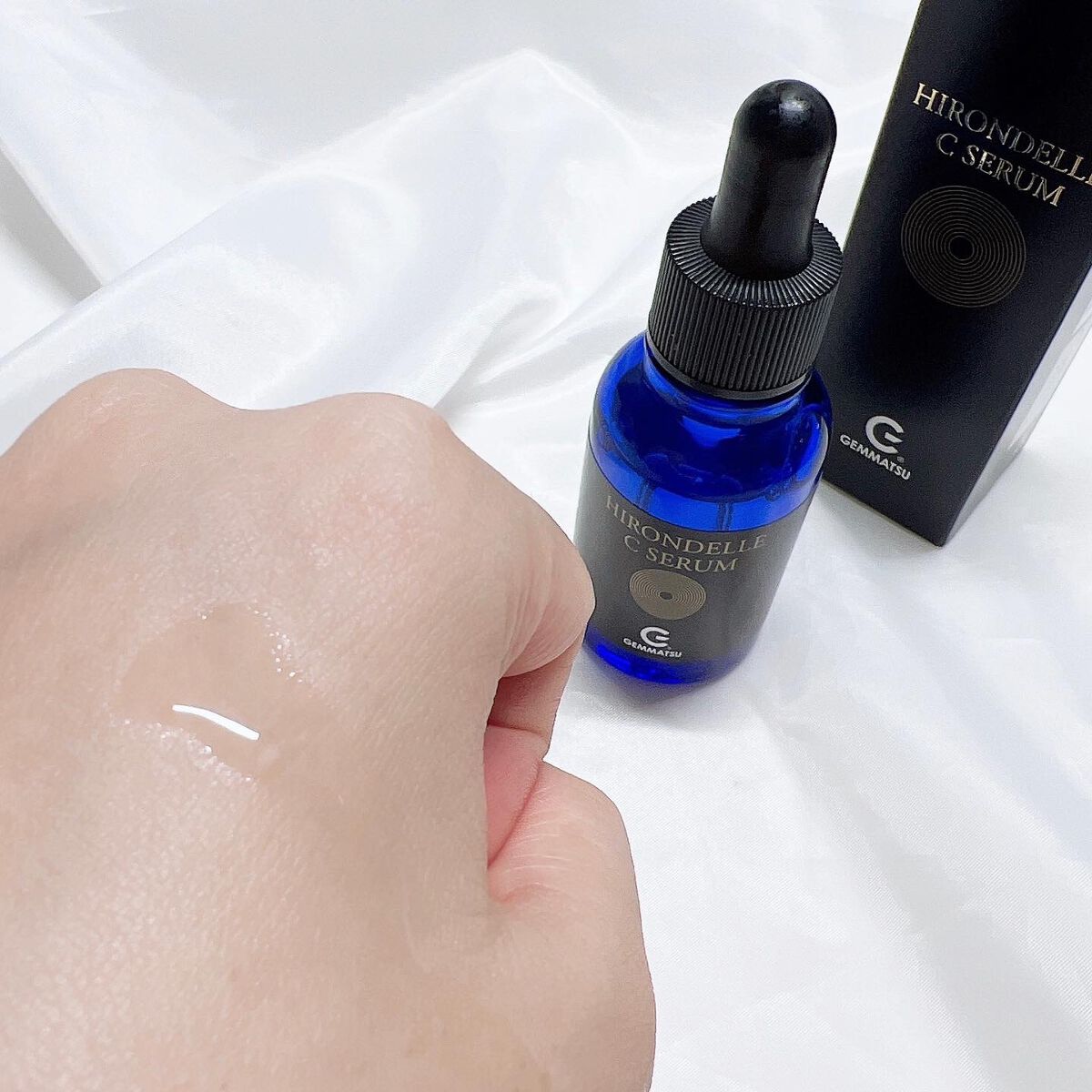 HIRONDELLE C SERUM/原末石鹸/美容液を使ったクチコミ（3枚目）