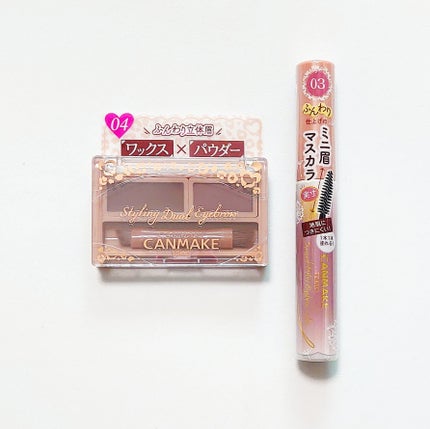 スマートミニアイブロウカラー/キャンメイク/眉マスカラを使ったクチコミ(1枚目)