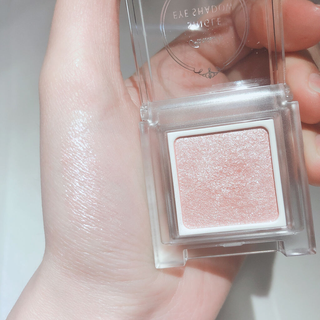 パラドゥ シングルアイシャドウ	 PK01 ピンク  /パラドゥ/単色アイシャドウを使ったクチコミ（2枚目）