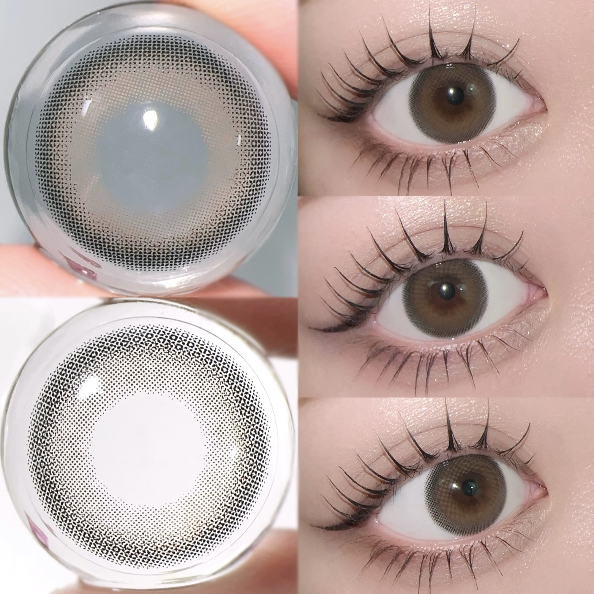 melady 1day  ミレディブラウン/melady/ワンデー（１DAY）カラコンを使ったクチコミ（2枚目）