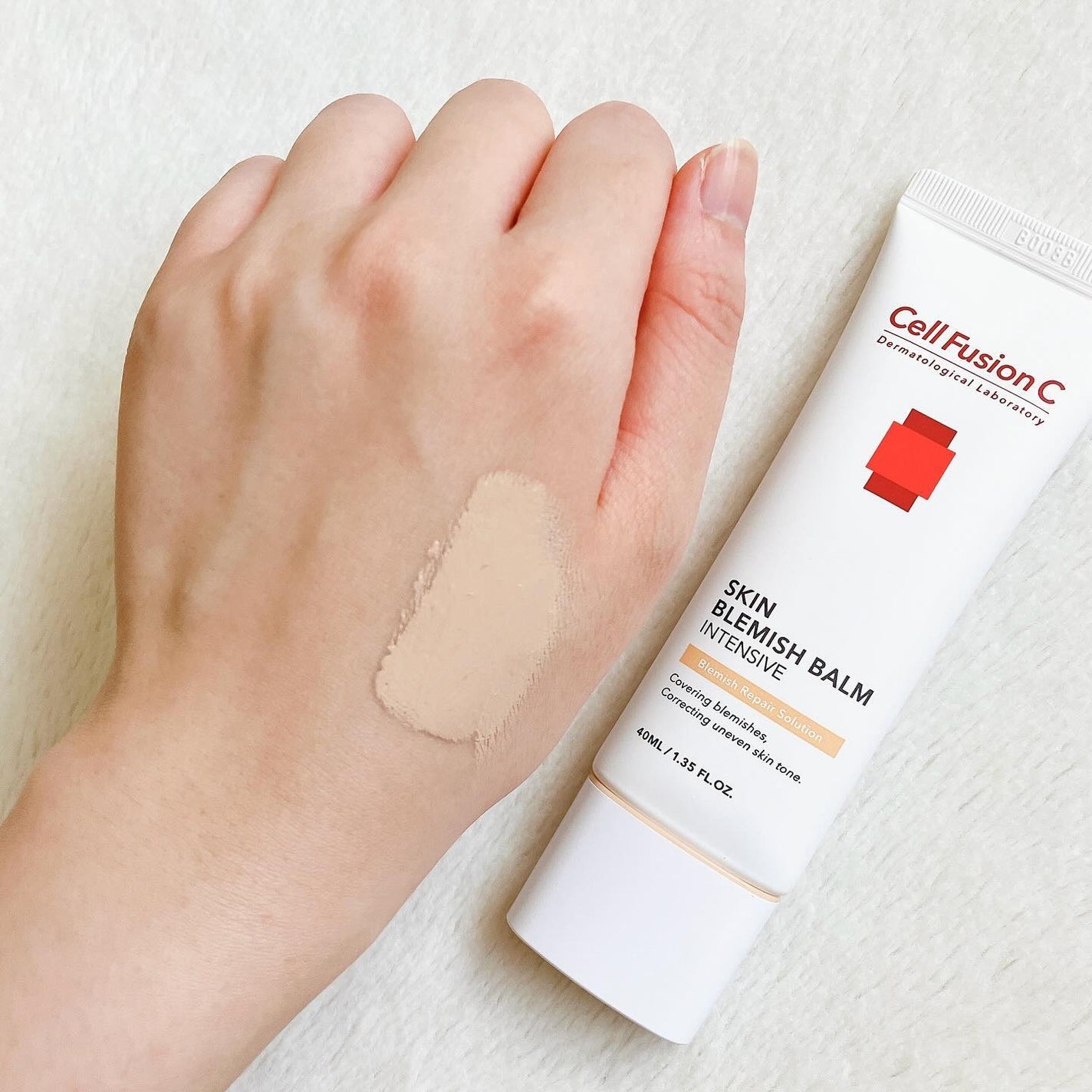 スキンブレミッシュバーム/Cell Fusion C(セルフュージョンシー)/化粧下地を使ったクチコミ(4枚目)