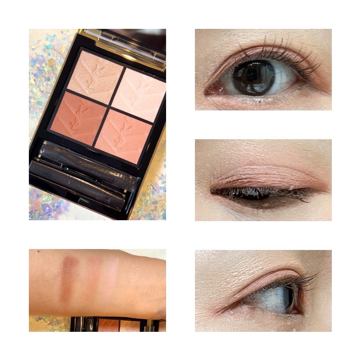 クチュール ミニ クラッチ/YVES SAINT LAURENT BEAUTE/アイシャドウパレットを使ったクチコミ（2枚目）