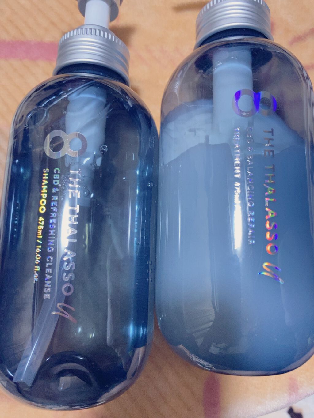 エイトザタラソ ユー CBD＆リフレッシング クレンズ 美容液シャンプー／CBD＆バランシング ダメージリペア 美容液ヘアトリートメント/エイトザタラソ/市販シャンプーを使ったクチコミ（1枚目）