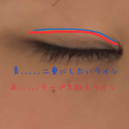 パワーアイテープ/Decorative Eyes/二重まぶた用アイテムを使ったクチコミ(2枚目)