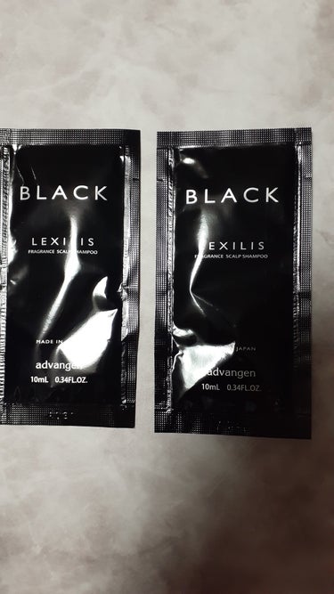 LEXILIS BLACK FRAGRANCE スカルプシャンプーのクチコミ「LEXILIS (レキシリス)様から

ブラック フレグランス スカルプシャンプー　&
ブラッ.....」（2枚目）