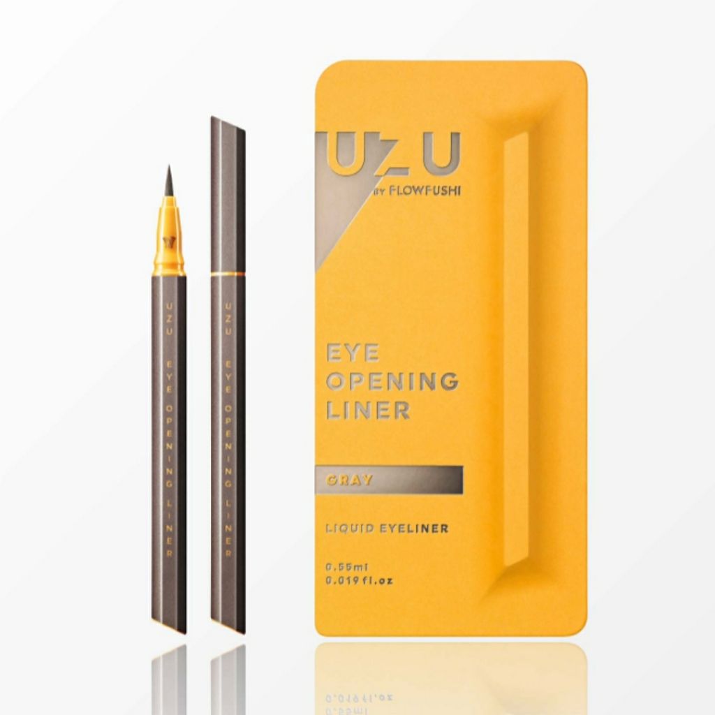 EYE OPENING LINER/UZU BY FLOWFUSHI/リキッドアイライナーを使ったクチコミ(1枚目)