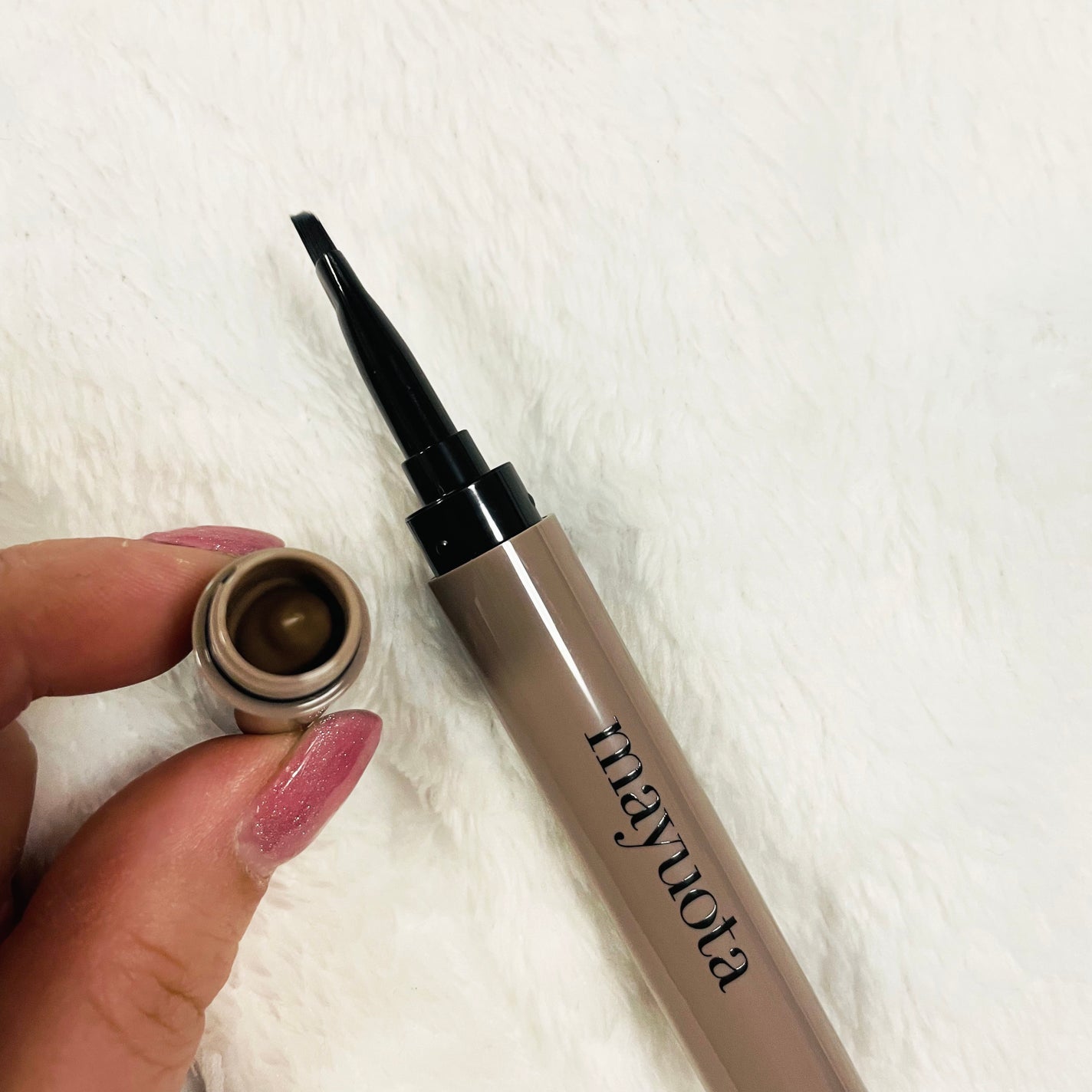 アイブロウクリームポマード/mayuota/その他アイブロウを使ったクチコミ(1枚目)