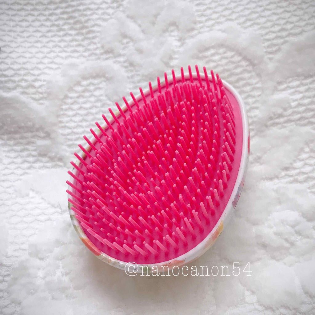 ウッドヘアブラシ ブラウン/MARKS&WEB/ヘアブラシを使ったクチコミ(4枚目)