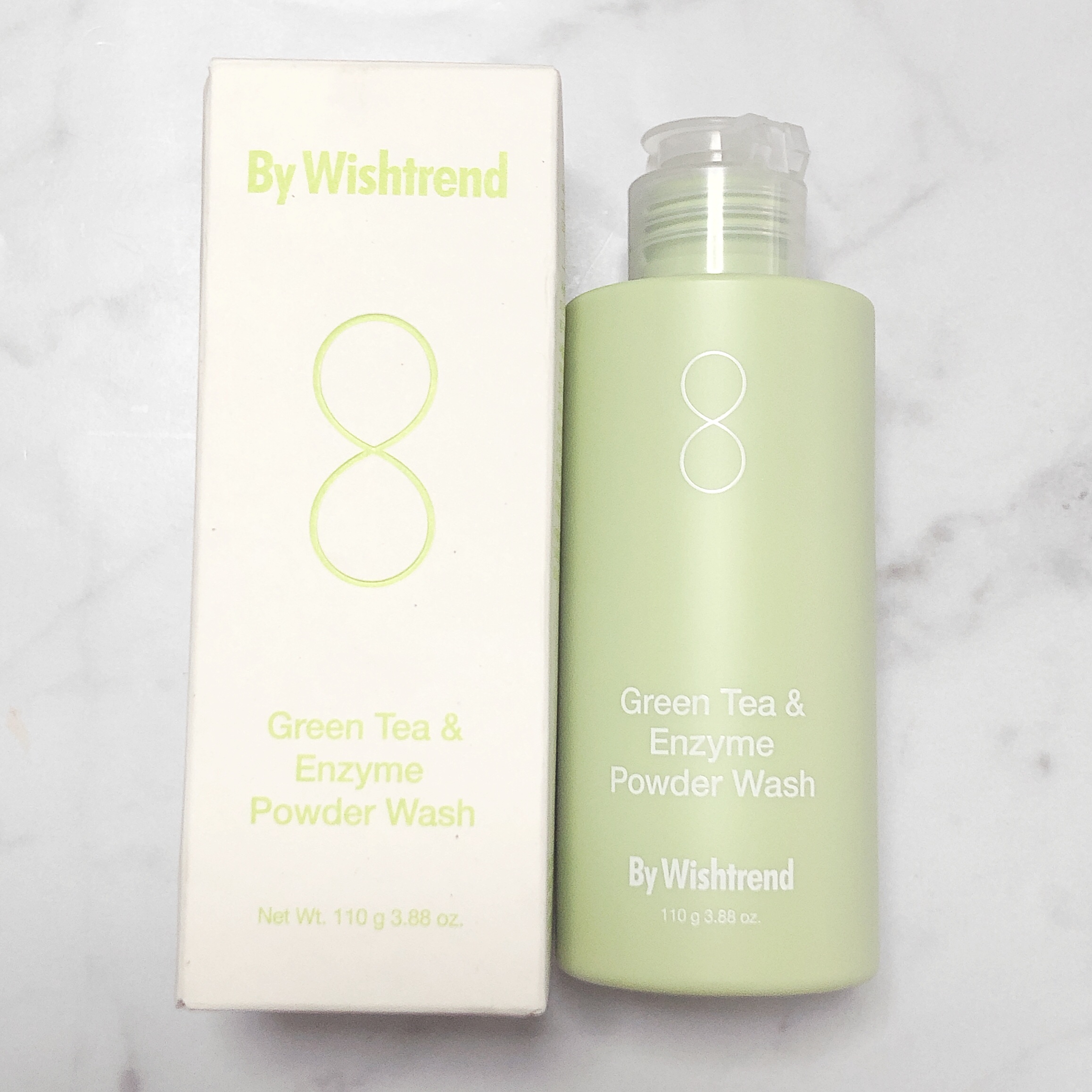 グリーンティー&エンザイムパウダーウォッシュ/By Wishtrend/洗顔パウダーを使ったクチコミ（1枚目）