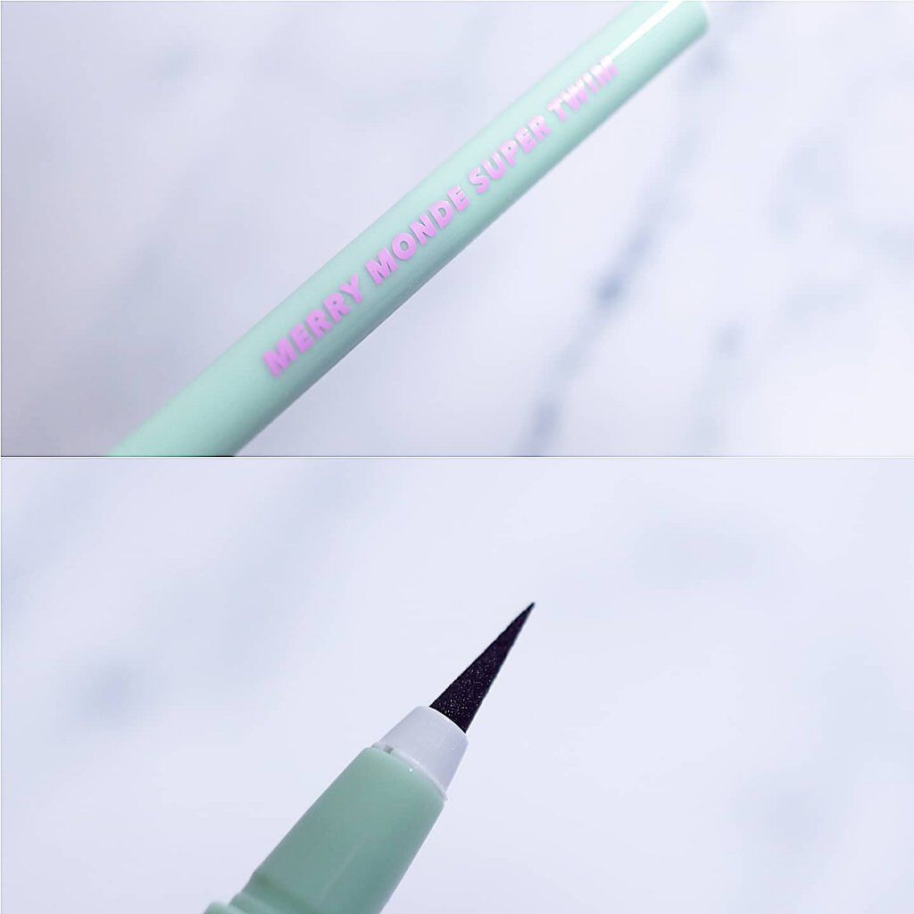 Super Twim Pen Eyeliner/Merrymonde/リキッドアイライナーを使ったクチコミ（2枚目）
