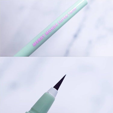 Super Twim Pen Eyeliner/Merrymonde/リキッドアイライナーを使ったクチコミ（2枚目）