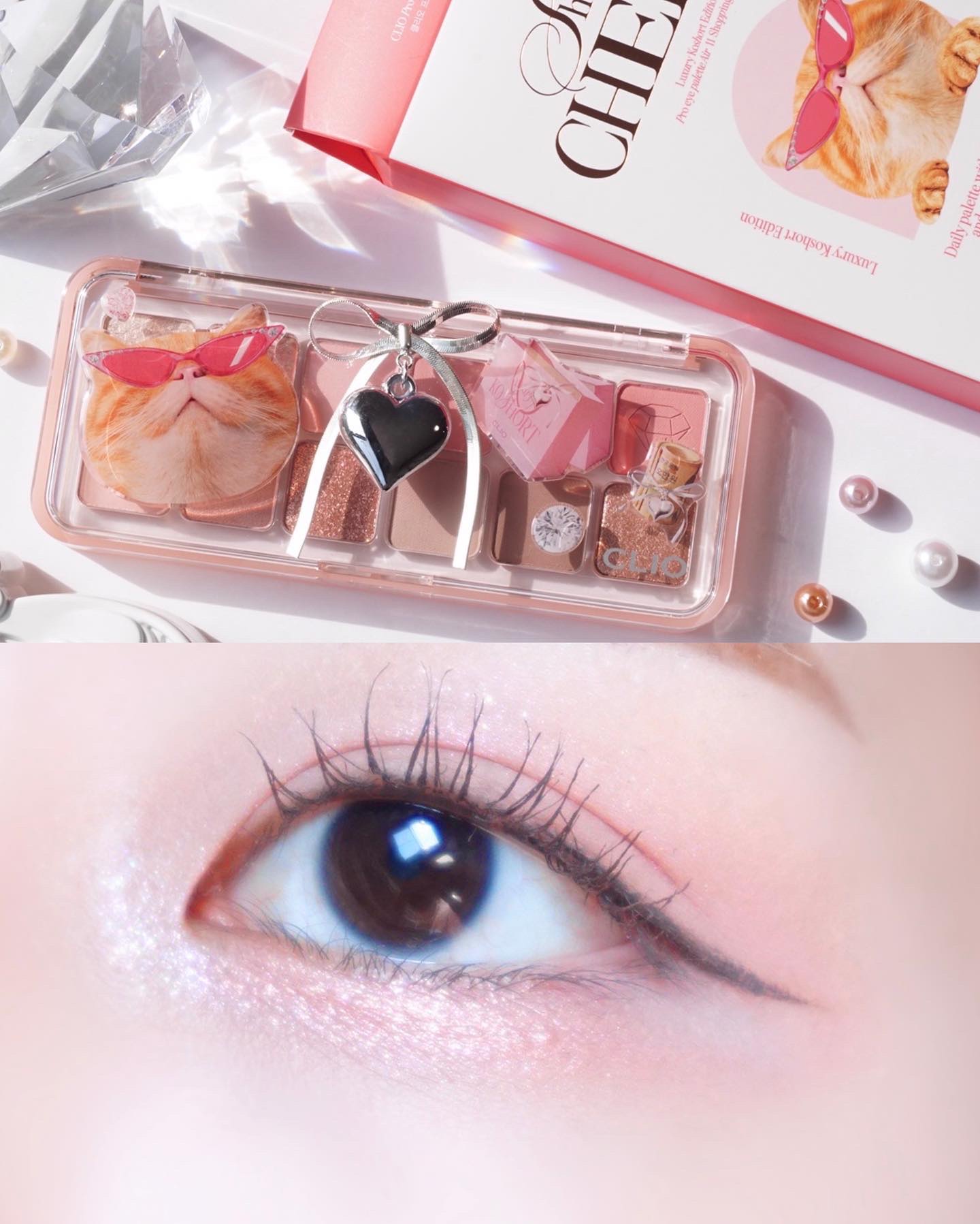 プロ アイ パレット エアー/CLIO/アイシャドウパレットを使ったクチコミ（1枚目）