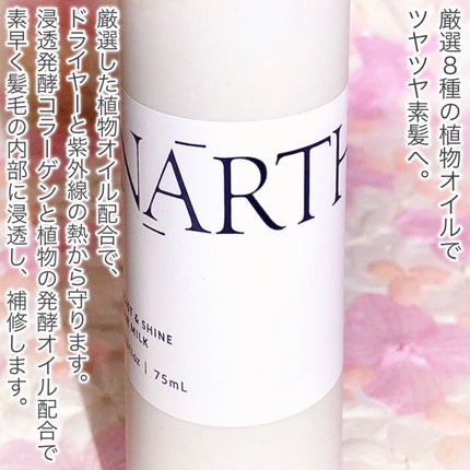 モイスト&シャイン ヘアミルク/NARTH/ヘアミルクを使ったクチコミ(3枚目)
