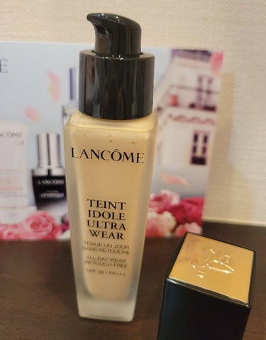 タンイドル ウルトラ ウェア リキッド/LANCOME/リキッドファンデーションを使ったクチコミ（2枚目）