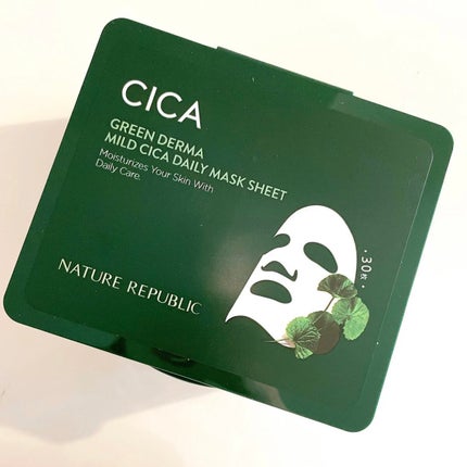 グリーンダーマCICA デイリーシートマスク/ネイチャーリパブリック/シートマスク・パックを使ったクチコミ(2枚目)