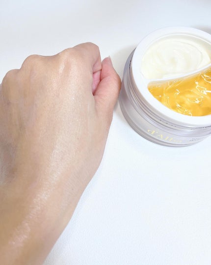 ホワイトトリュフダブルセラムアンドクリーム/ダルバ/フェイスクリームを使ったクチコミ(7枚目)