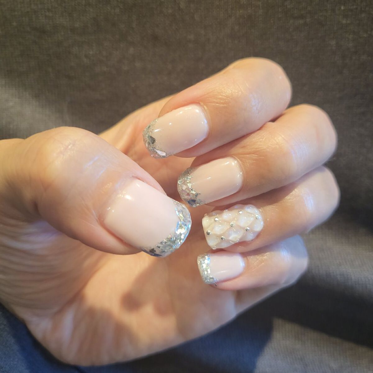 ジェルネイル LED スターターキット（16W LEDランプ&定番カラー3色付）/SHINYGEL/ネイル用品を使ったクチコミ（1枚目）