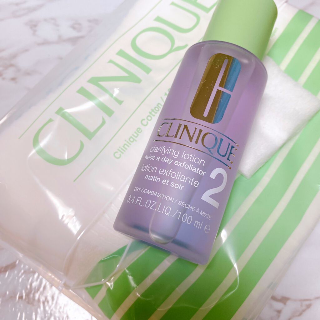 クラリファイング ローション 2/CLINIQUE/拭き取り化粧水を使ったクチコミ(2枚目)