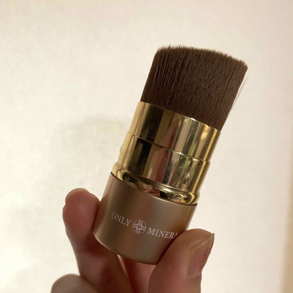 プレストファンデーションブラシ/ONLY MINERALS/メイクブラシを使ったクチコミ（1枚目）