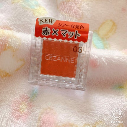 シングルカラーアイシャドウ/CEZANNE/単色アイシャドウを使ったクチコミ(1枚目)