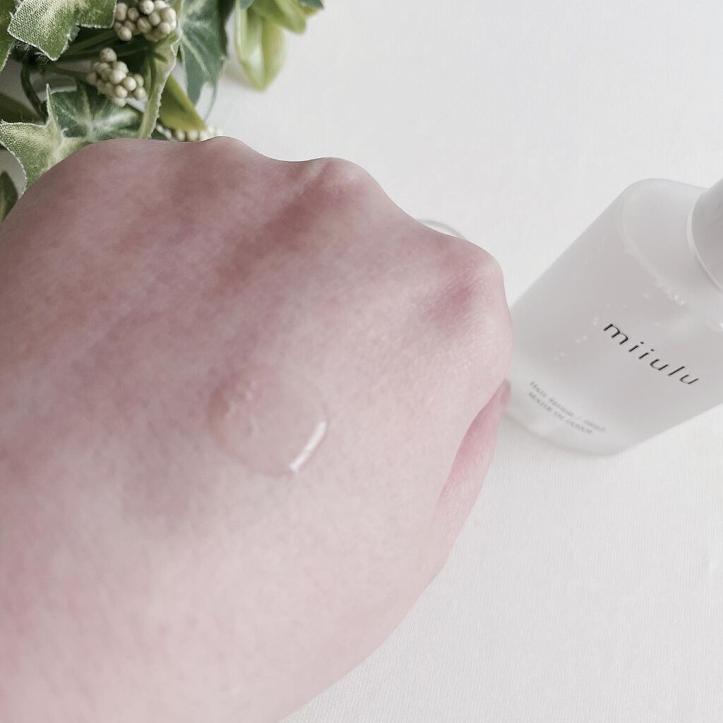 ヘアセラム/miiulu<ミウル>/アウトバストリートメントを使ったクチコミ(4枚目)