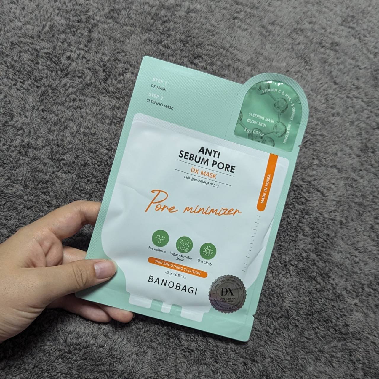 DXマスク/BANOBAGI/シートマスク・パックを使ったクチコミ（2枚目）