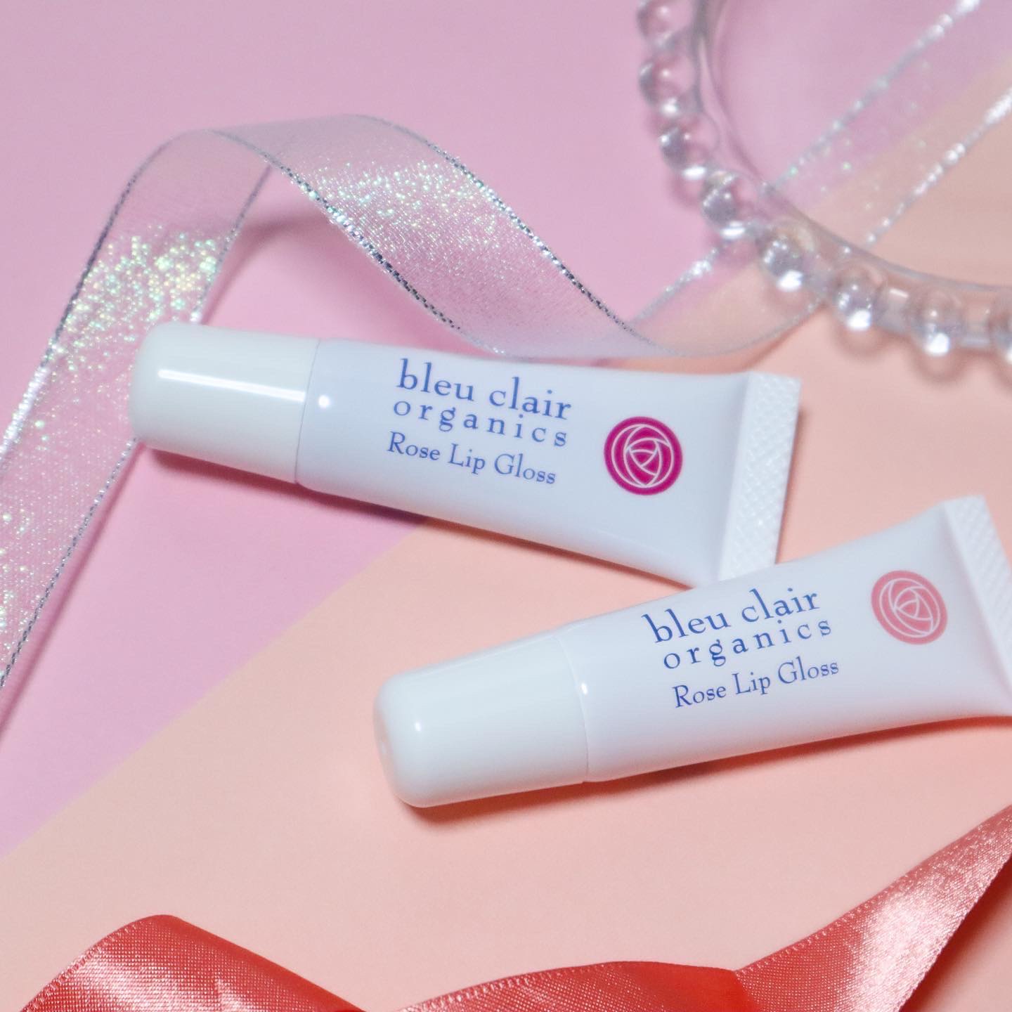 ローズリップグロス オーガニックレッド/ブルークレール/リップグロスを使ったクチコミ（1枚目）