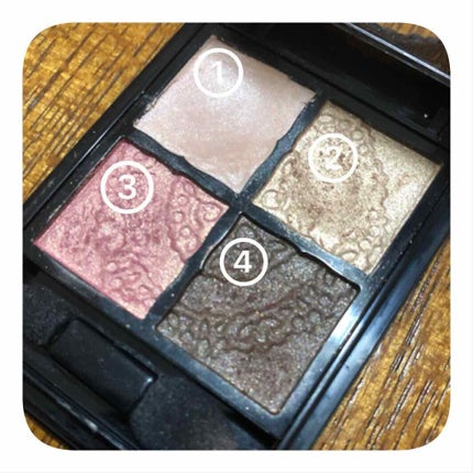 グロッシーリッチ アイズ/Visée/アイシャドウパレットを使ったクチコミ(2枚目)