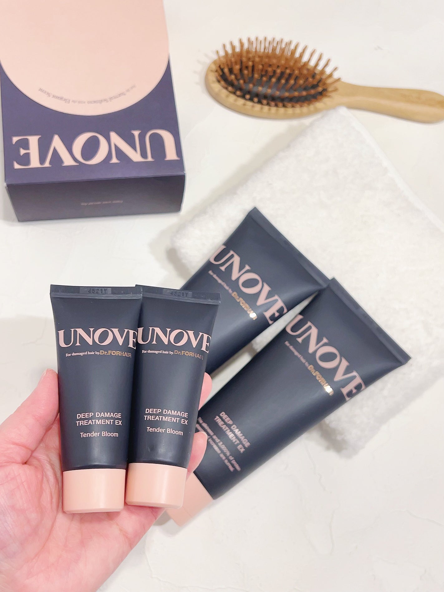 ディープダメージトリートメントEX/UNOVE/洗い流すヘアトリートメントを使ったクチコミ(2枚目)