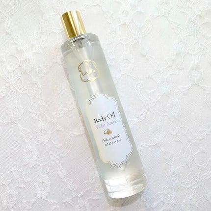 ボディオイル バイオレットアンバー/Laline/ボディオイルを使ったクチコミ(2枚目)