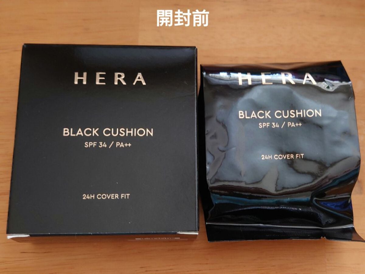 ブラック クッション/HERA/クッションファンデーションを使ったクチコミ(5枚目)