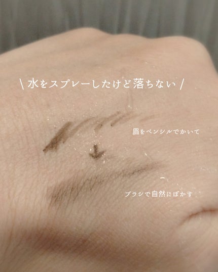 ステイブロウ/Papilio/アイブロウペンシルを使ったクチコミ(3枚目)