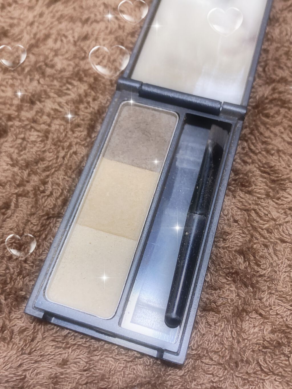 UR GLAM　EYEBROW POWDER/U R GLAM/パウダーアイブロウを使ったクチコミ（2枚目）