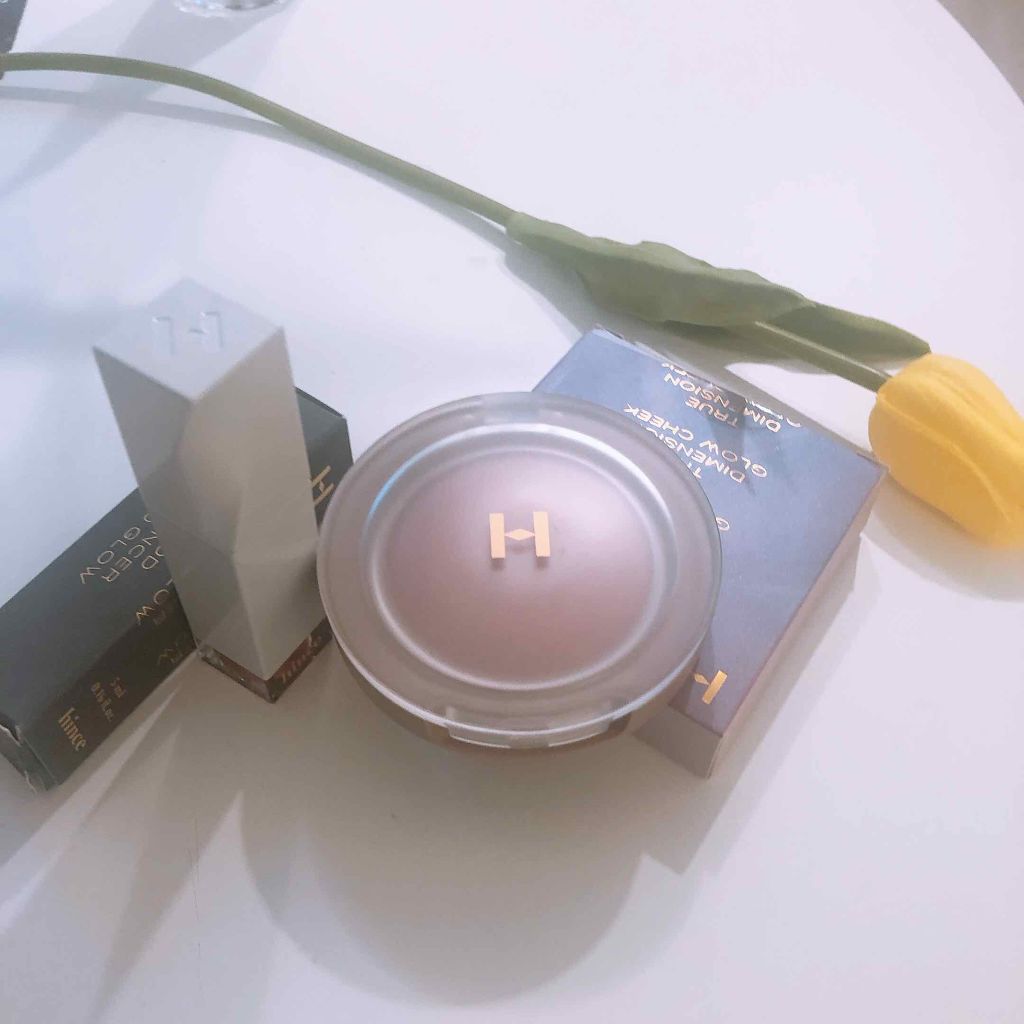 トゥルーディメンショングロウチーク/hince/パウダーチークを使ったクチコミ（1枚目）