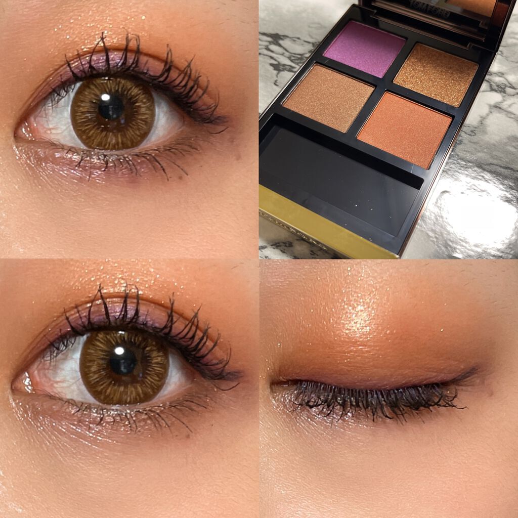 アイ カラー クォード/TOM FORD BEAUTY/アイシャドウパレットを使ったクチコミ（2枚目）